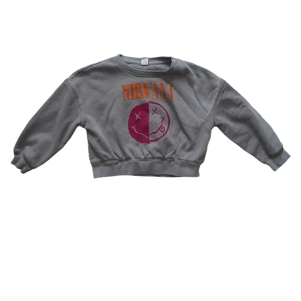 Old Navy Nirvana Kids Sweater Size S (6-7)